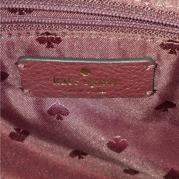 Kate Spade Burgundy Crossbody Bag and Wallet Set - Picture 4 of 5